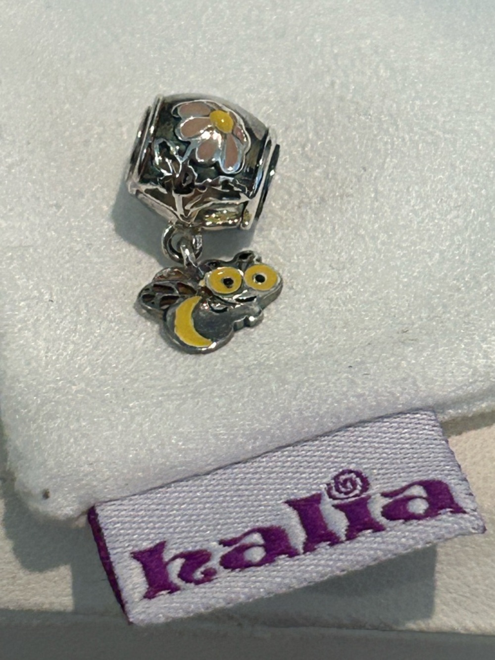 NEW Halia “Daisy Bee” Charm - Sterling Silver